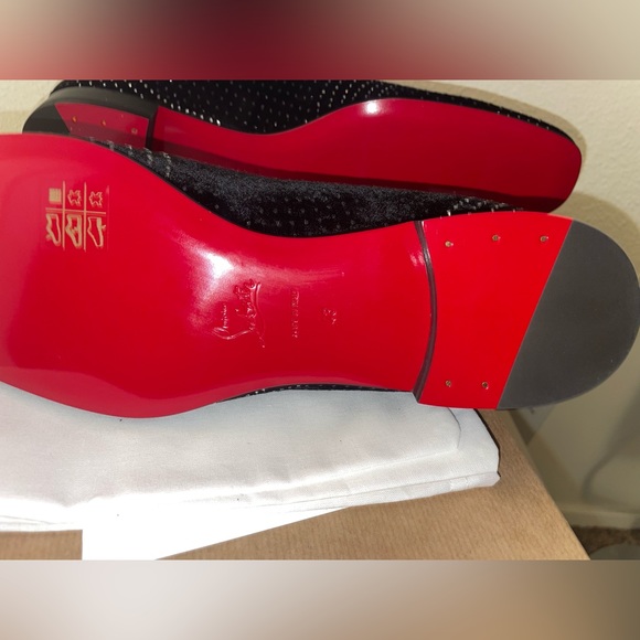 Christian Louboutin dandy chick  Orlato flat Sz 43 made in Italy 100% Authentic - Picture 4 of 6